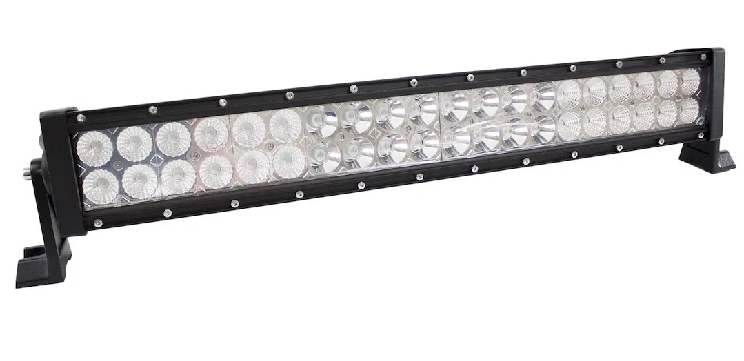 RSLED22-XH – RACESPORT LT Light Bar, LED 22 Inch Length CREE Bulb 120 Watt 9 To 16 Volt Green Bulb Combo Beam Dual Ro...